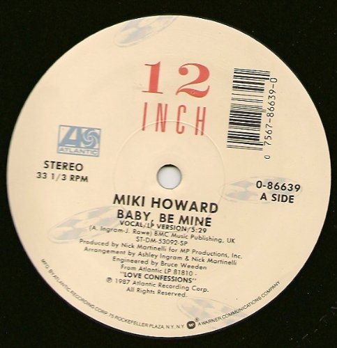 Miki Howard/Baby Be Mine/My Friend (0-86639)